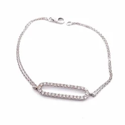 Bracelet Or barrette en Diamants