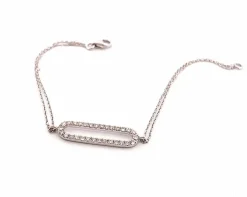 Bracelet Or barrette en Diamants