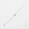 Bracelet or blanc 18 carats serti de diamants