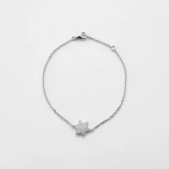 Bracelet or blanc 18 carats serti de diamants