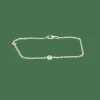 Bracelet or blanc 1 diamant