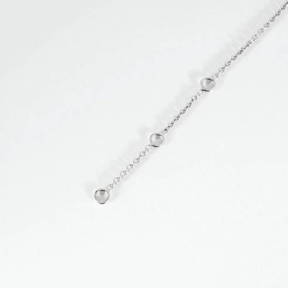 Bracelet or blanc 1 diamant