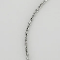 Bracelet or blanc barrette diamants noirs