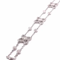 Bracelet or blanc diamants