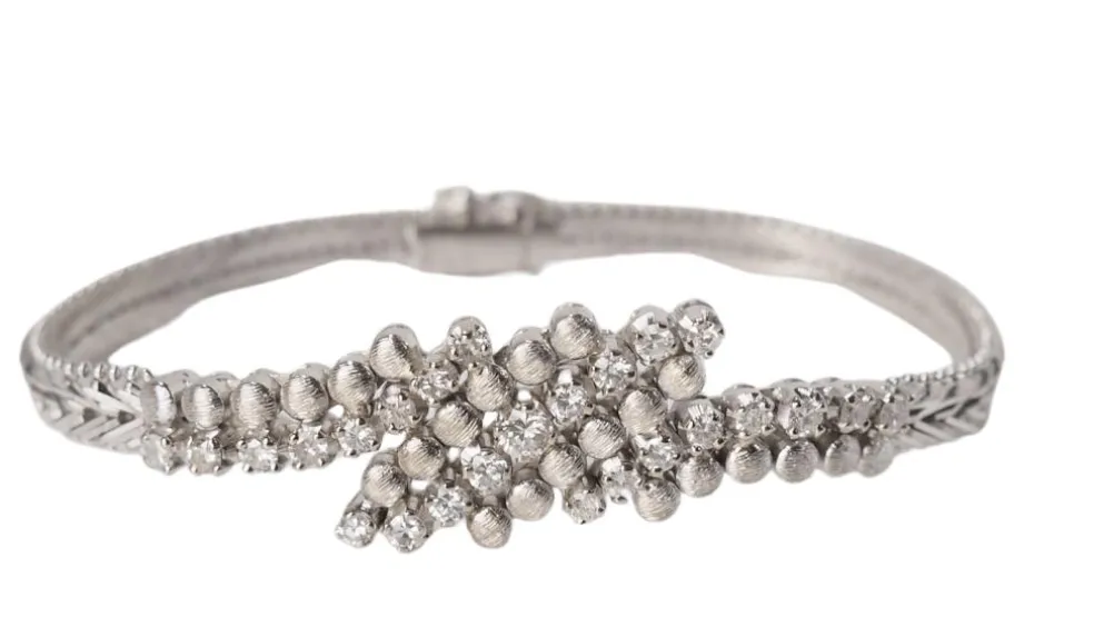 Bracelet Or blanc Diamants