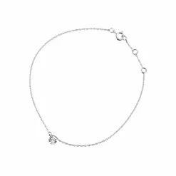 BRACELET OR BLANC DIAMANT 0,05ct