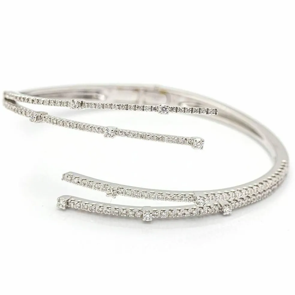 Bracelet Or blanc Diamants