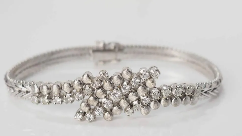 Bracelet Or blanc Diamants