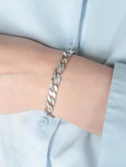 Bracelet Or Blanc Diamants