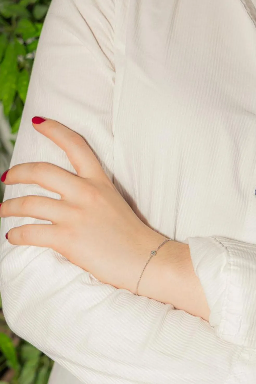 Bracelet Or blanc Diamant