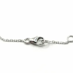Bracelet or blanc diamants signé Ely Bela
