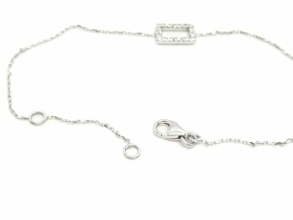 Bracelet Or blanc Diamant