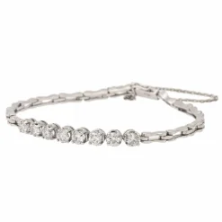 Bracelet Or blanc Diamant