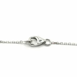 Bracelet or blanc diamants émeraudes signé Ely Bela