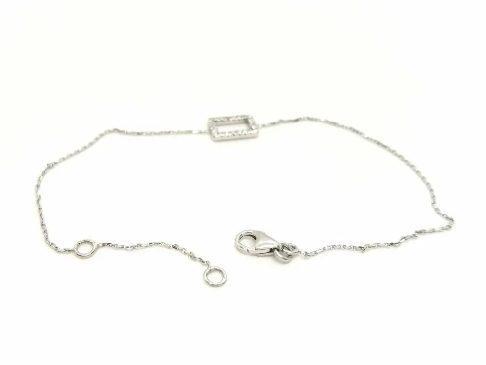 Bracelet Or blanc Diamant