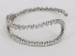 Bracelet Or blanc Diamants