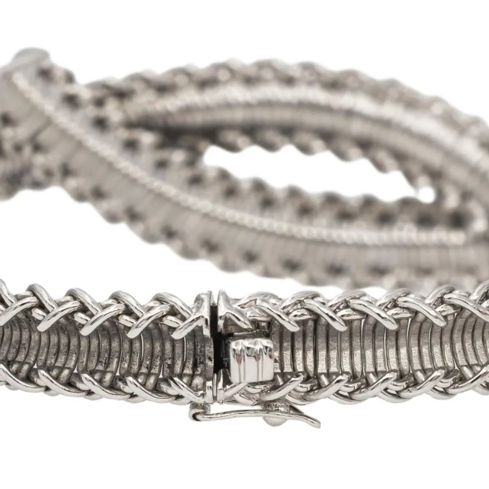 Bracelet Or blanc Diamant