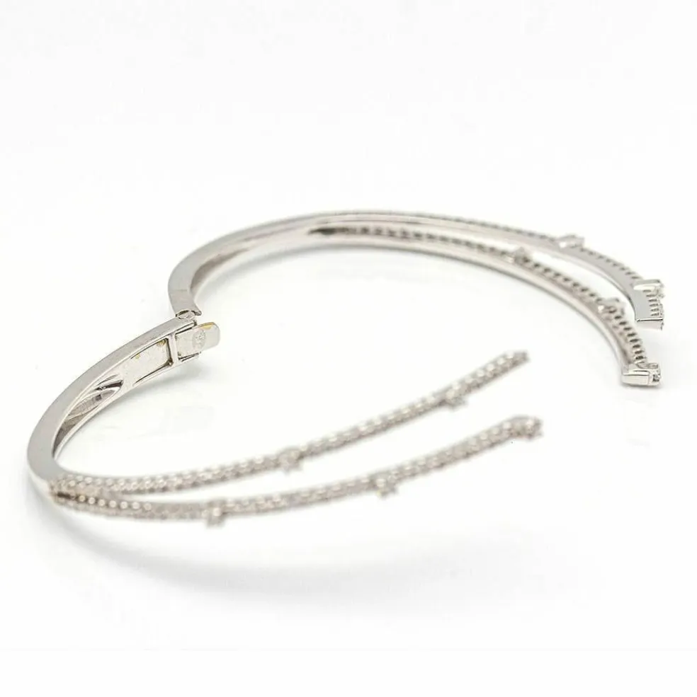 Bracelet Or blanc Diamants