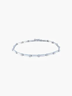 Bracelet Or Blanc Diamants