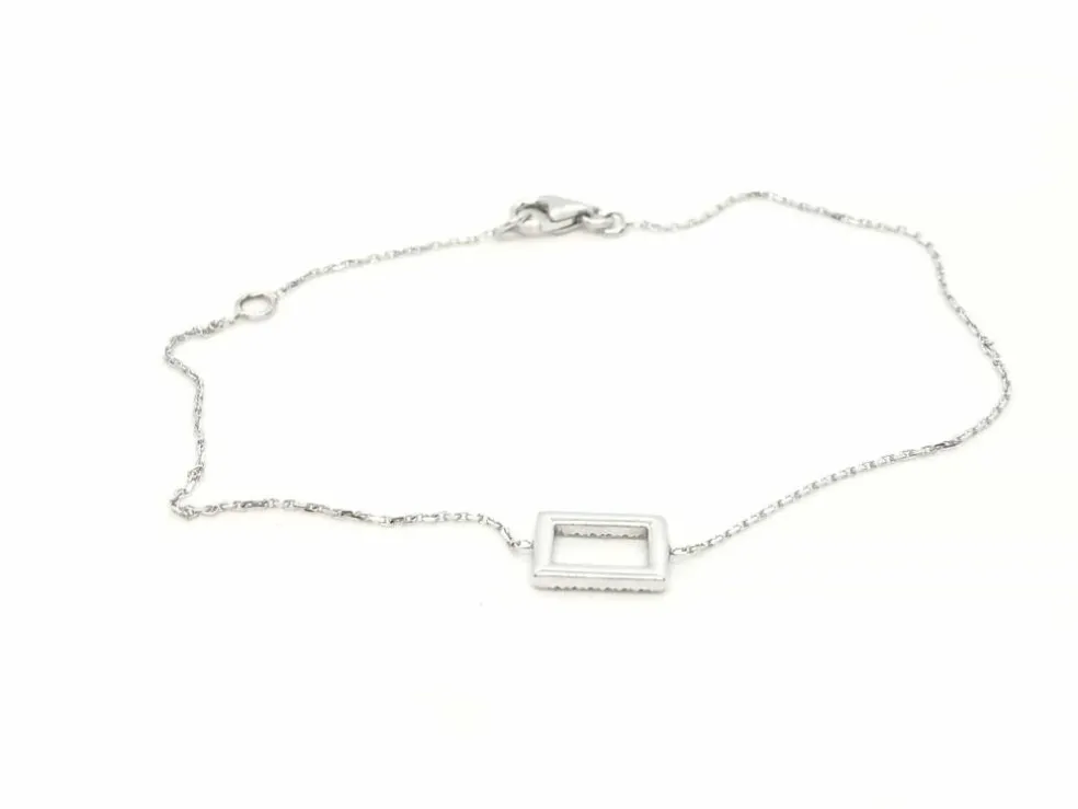 Bracelet Or blanc Diamant