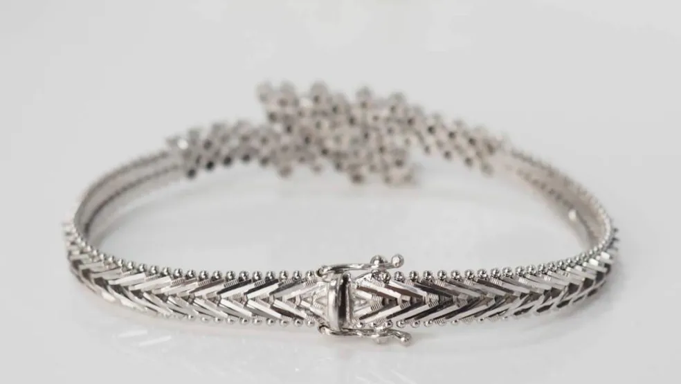 Bracelet Or blanc Diamants