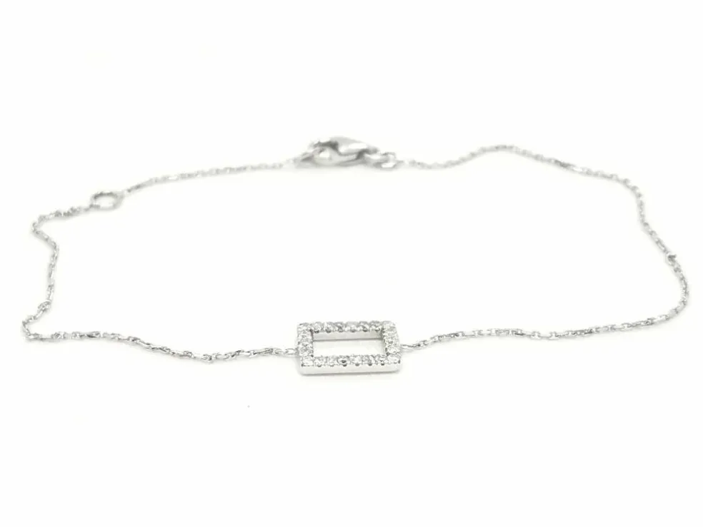 Bracelet Or blanc Diamant
