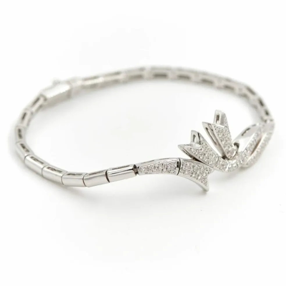 Bracelet Or blanc Diamant