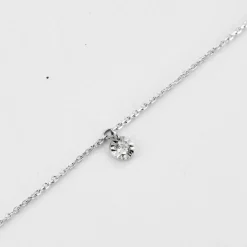BRACELET OR BLANC DIAMANT 0,05ct