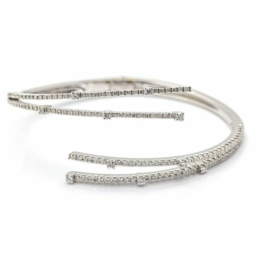 Bracelet Or blanc Diamants