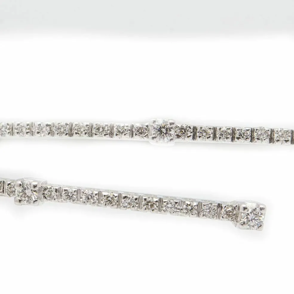 Bracelet Or blanc Diamants