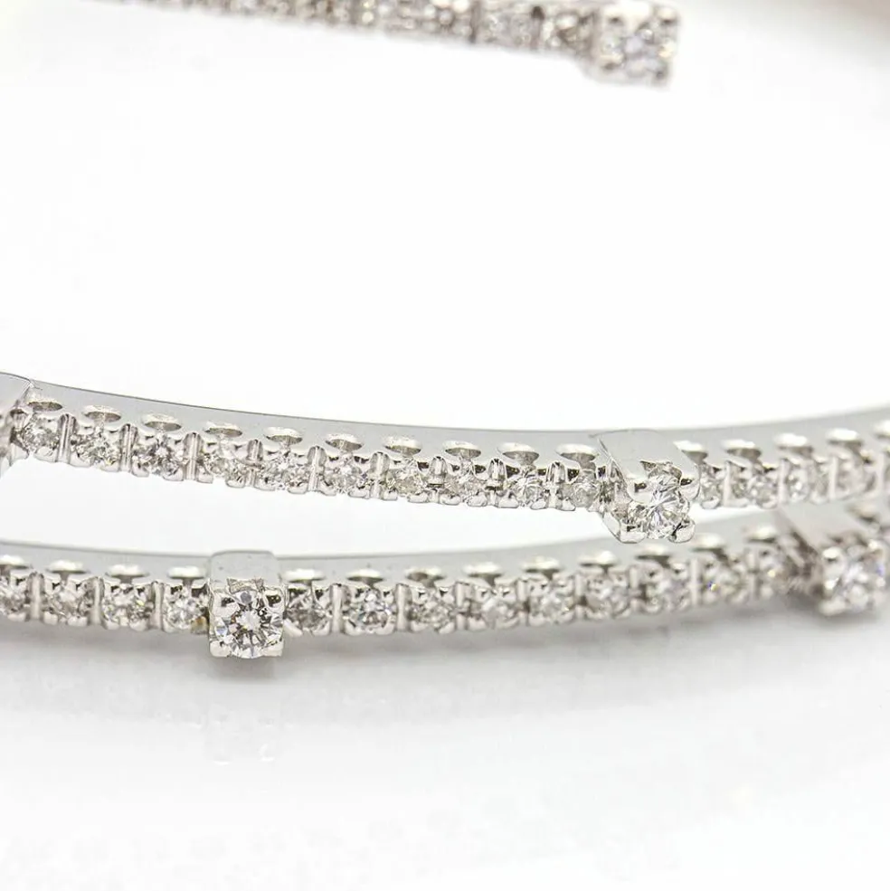 Bracelet Or blanc Diamants