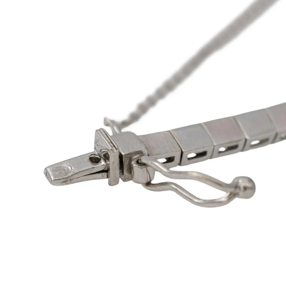 Bracelet Or blanc Emeraude
