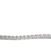 Bracelet or blanc et diamants