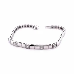 Bracelet Or blanc et Diamants