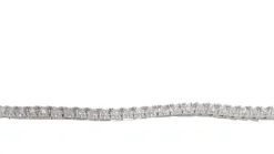 Bracelet or blanc et diamants