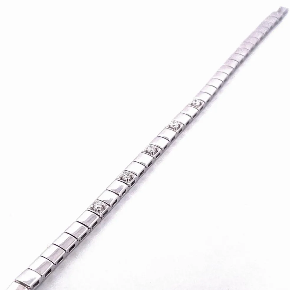 Bracelet Or blanc et Diamants