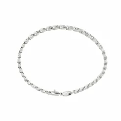 Bracelet or blanc unisexe
