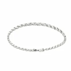 Bracelet or blanc unisexe