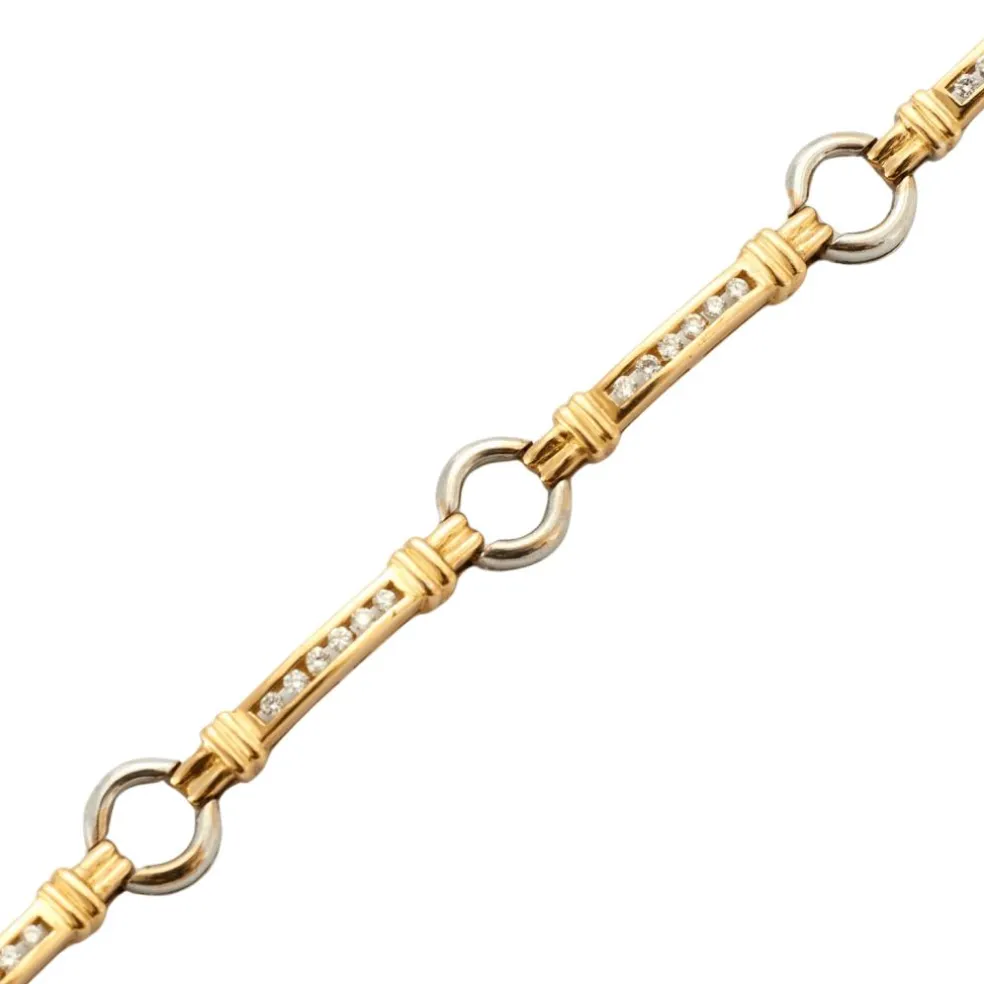 Bracelet Or Diamants