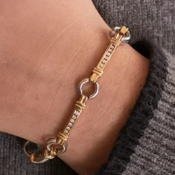 Bracelet Or Diamants