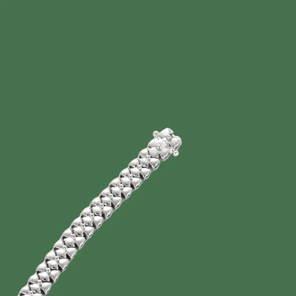BRACELET OR ET DIAMANTS.