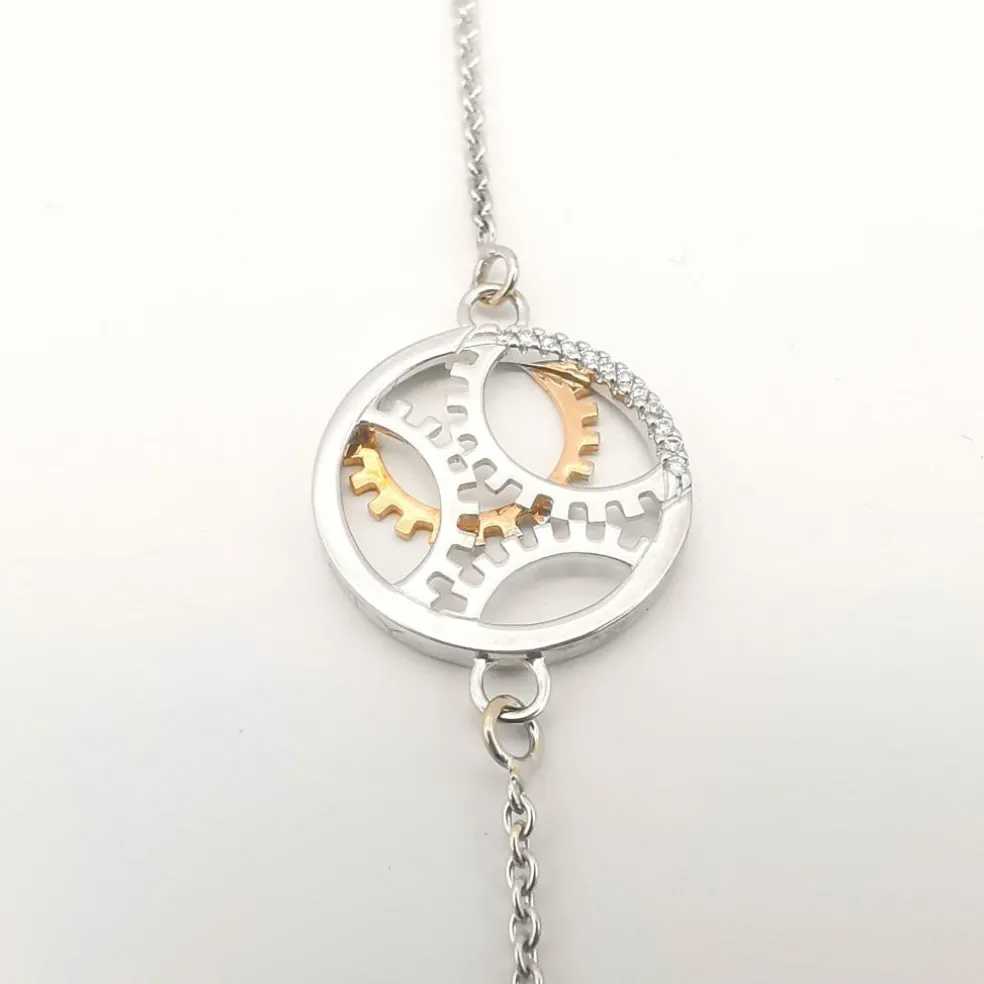 Bracelet or et diamants