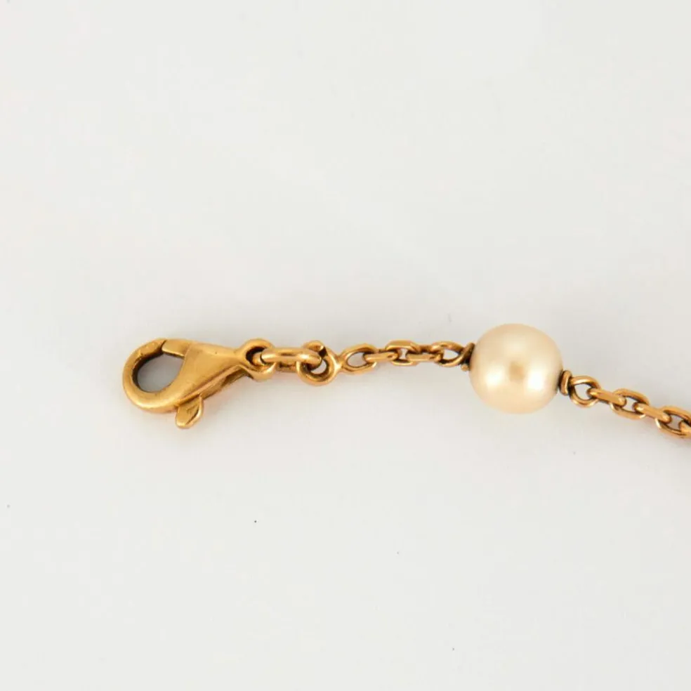 Bracelet or et perles