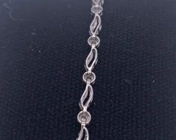 Bracelet Or Gris et diamants