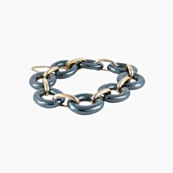 Bracelet Or Hématite