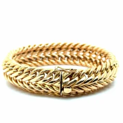 bracelet or jaune - Maille américaine