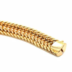 bracelet or jaune - Maille américaine