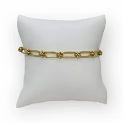 Bracelet or jaune à maillons