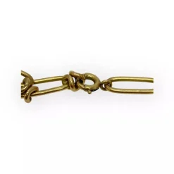 Bracelet or jaune à maillons