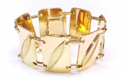 Bracelet or jaune Années 70